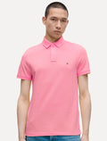 Polo Tommy Hilfiger Masculina Regular Piquet 1985 Rosa