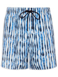 Short Reserva D'Água Beachwear Shibori Azul