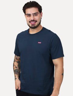 Camiseta Levis Masculina Standard Classic Printed Housemark Azul Marinho