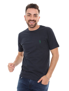 Camiseta Aleatory Masculina New Navy Azul Marinho