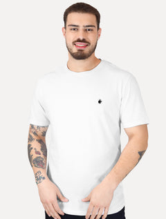 Camiseta Von der Volke Masculina Origineel Velvet Dark Lion Branca