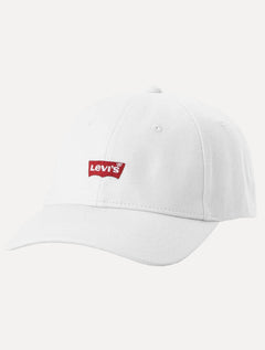 Boné Levis Curved Visor Center Batwing Branco