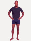 Cueca Calvin Klein Trunk Modern Cotton Seamless Eco Azul Marinho