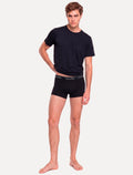 Cueca Calvin Klein Low Rise Trunk Preta C11.02 PT00 Pack 2UN