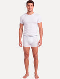 Cueca Calvin Klein Underwear Trunk Modal Modern Logo Branca 1UN