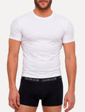 Cueca Calvin Klein Low Rise Trunk Classic Preta e Cinza Pack 4 C11.07 CZ06 UN