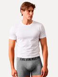 Cueca Calvin Klein Trunk Intense Power Seamless Eco Cinza Mescla