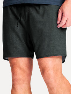 Short Reserva Masculino Beachwear Basico Textura Chumbo Escuro