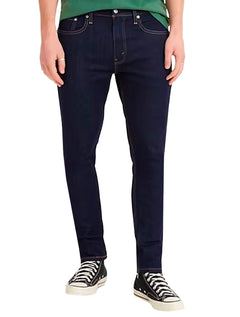 Calça Levis Jeans Masculina 512 Slim Taper Stretch Azul Escura