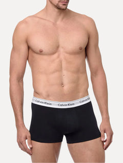 Cuecas Calvin Klein Trunk Modern Cotton Preta Pack 2UN