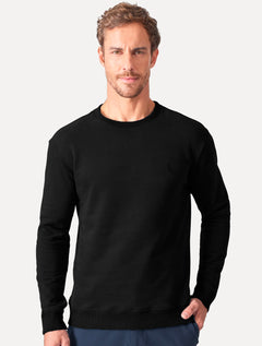 Moletom Reserva Masculino Crewneck Suéter Londres Preto
