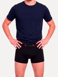 Cueca Reserva Masculina Boxer Red Woodpecker Cotton Preta