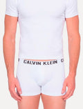 Cuecas Calvin Klein Trunk Seamless Logo Preta e Branca Pack 2UN