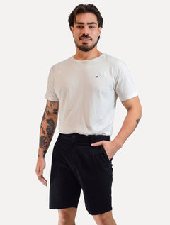 Bermuda Osklen Masculina Sarja Cotton Blithe Preta