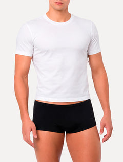 Sunga Calvin Klein Swimwear Trunk Vertical Logo Preta