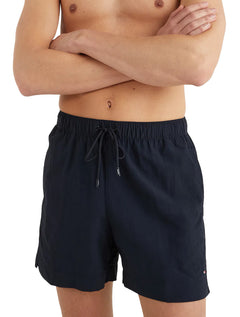 Short Tommy Hilfiger Medium Drawstring Embroidered Logo Azul Marinho