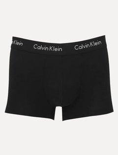 Cueca Calvin Klein Underwear Trunk Modal Logo Preta 1UN