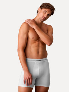 Cueca Calvin Klein Underwear Trunk Modal Logo Branca 1UN