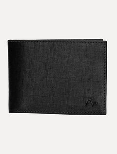 Carteira Aramis Masculina Couro Saffiano Preta