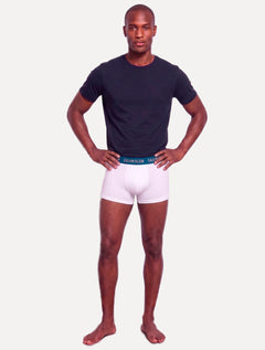 Cueca Calvin Klein Low Rise Trunk Classic Colors Preta e Branca C11.07 ST00 Pack 4UN