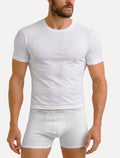 Cueca Mash Boxer Cotton Basic Branca/Preta Pack 2UN