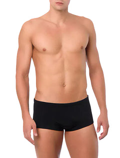 Sunga Calvin Klein Swimwear Trunk Vertical Logo Preta