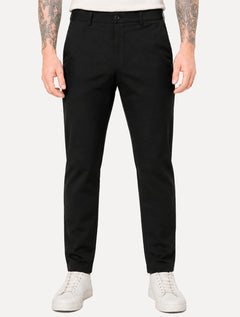 Calça K&J Black Masculina Travel Pack Tech Poliflex Preta