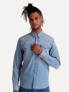 Camisa Levis Masculina Jeans Classic Western Standard Clara