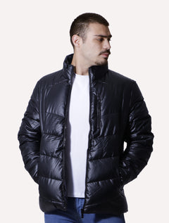 Jaqueta Victory Eagle Masculina Metallic Zip Preta