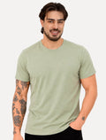 Camiseta Aramis Masculina Comfort Plus Mono Nape Logo Verde Claro