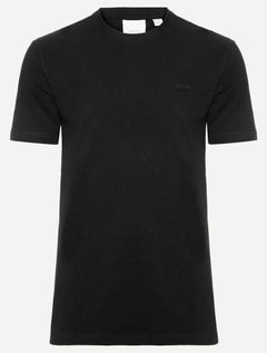 Camiseta Calvin Klein Masculina Piquet Rubber Patch Mono Logo Preta