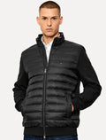Jaqueta Tommy Hilfiger Masculina Puffer Mix Media Essential Preta