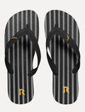 Chinelo Reserva Masculino RSV Veraneio Listrado Preto