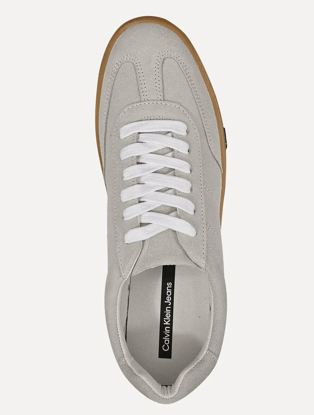 Tênis Calvin Klein Jeans Masculino Suede Project Off-White