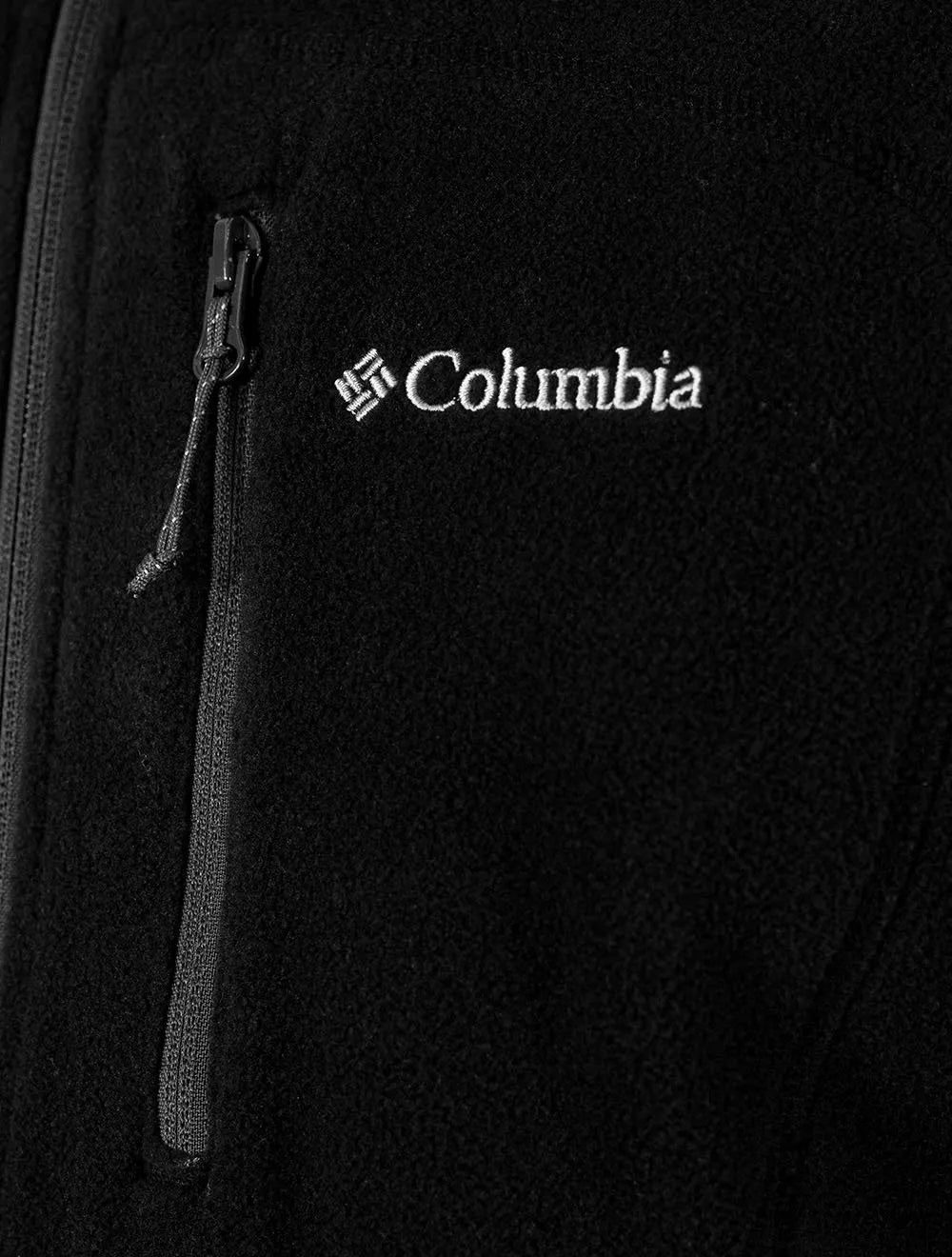 Jaqueta Columbia Fleece Fast Trek II Full Zip Preta