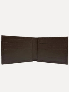 Carteira Ellus Masculina Couro Denver Marrom