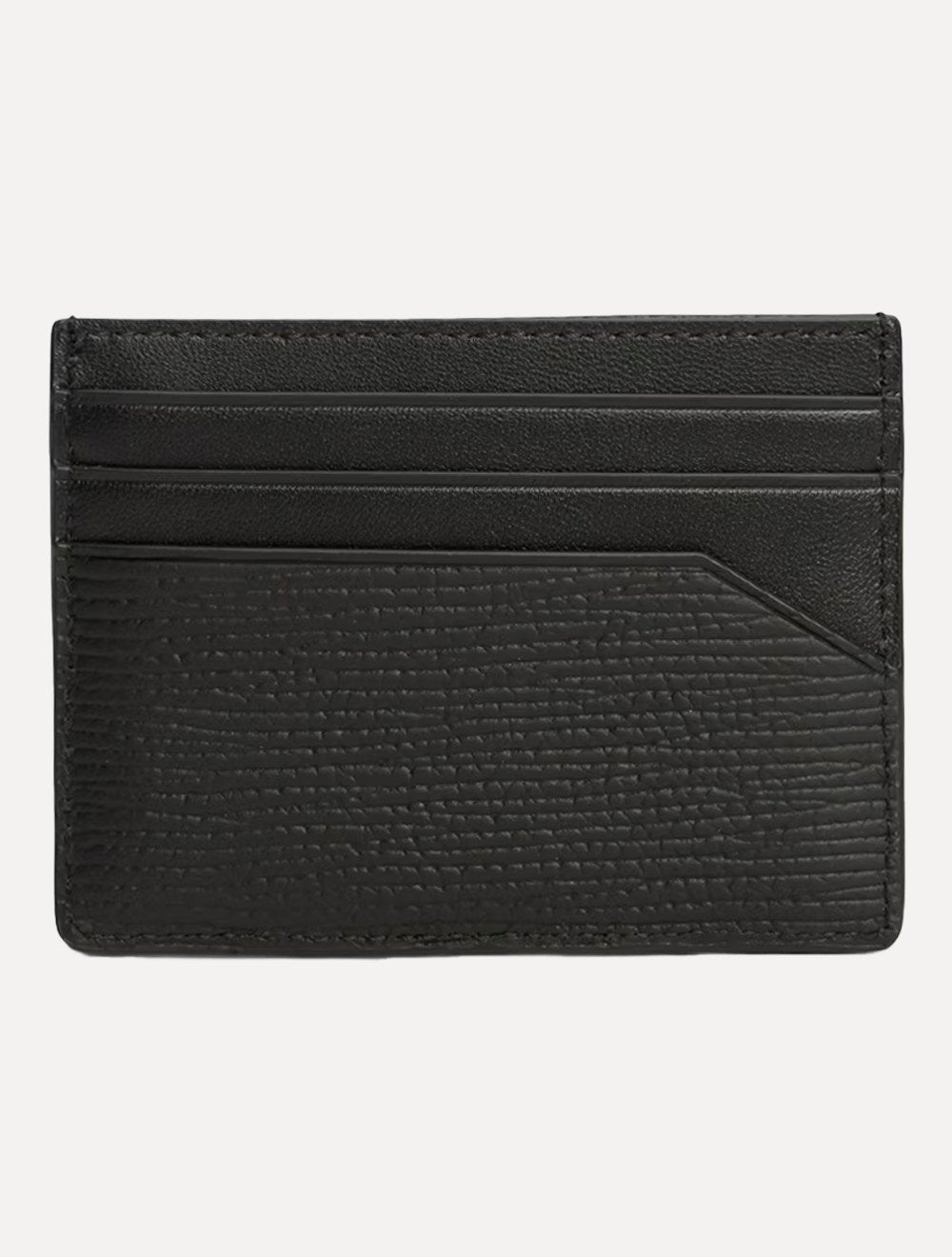 Carteira Tommy Hilfiger Porta Cartão Business Saffiano Preto