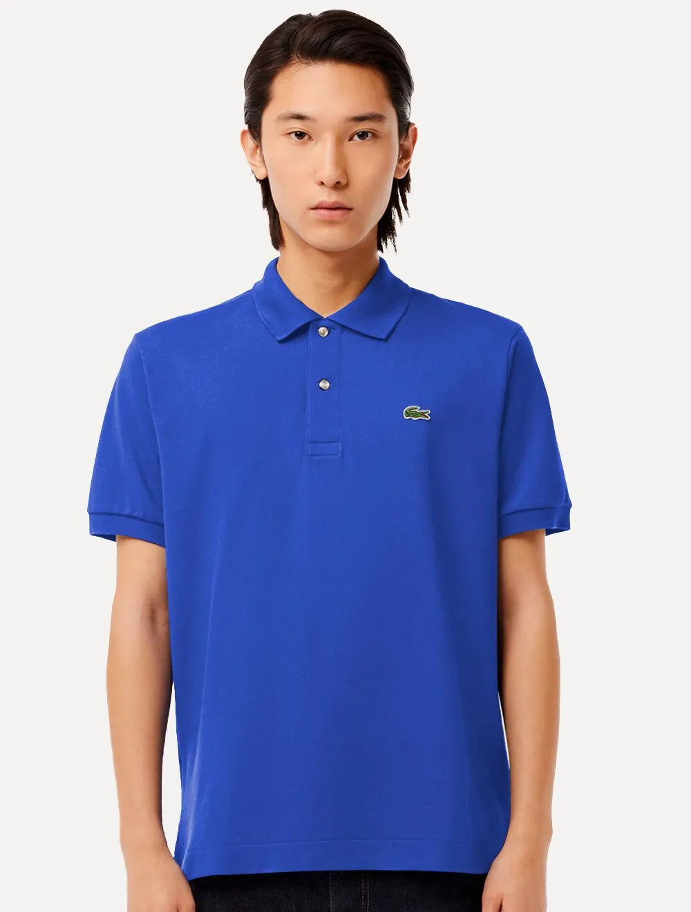 Polo Lacoste Masculina L.12.12 Azul Royal