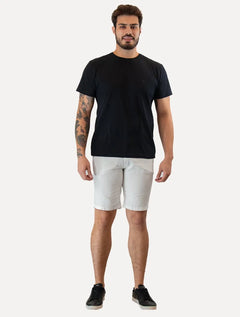 Bermuda Original Penguin Masculina Chino Stretch Linho Branca