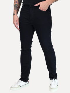 Calça Ellus Jeans Masculina Firt Black Slim 5 Pockets Preta