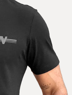 Camiseta John John Masculina Regular Fit Route Preta