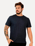 Camiseta Dudalina Masculina Listra Noise Azul Marinho
