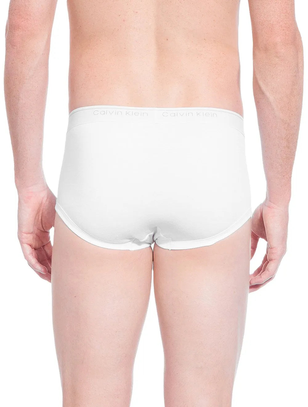 Cuecas Calvin Klein Brief Logo Branca Pack 3UN