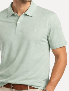 Polo Dudalina Masculina Malha Cotton Linho Verde Médio