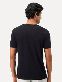 Camiseta Guess Masculina Original Small Triangle Preta