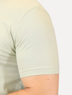 Camiseta King & Joe Masculina Good Day Logo Peito Verde Claro