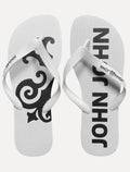 Chinelo John John Masculino Classic Logo Branco