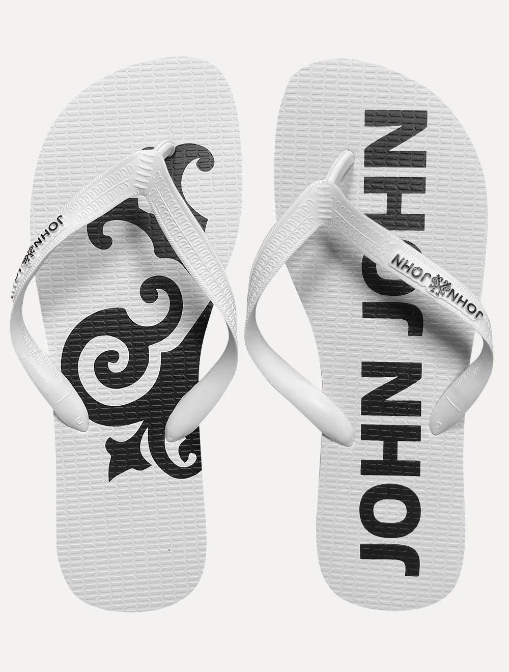 Chinelo John John Masculino Classic Logo Branco
