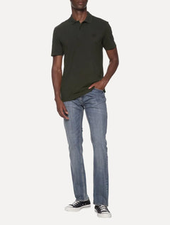 Polo John John Masculina Light Transfer Verde Escuro