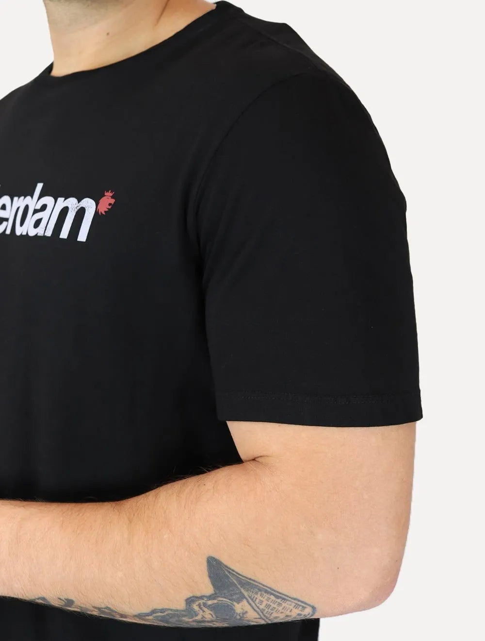 Camiseta Von der Volke Masculina Origineel I Amsterdam Preta